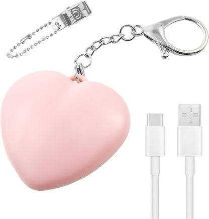 ✨ Heart-Shaped LED Bag Light